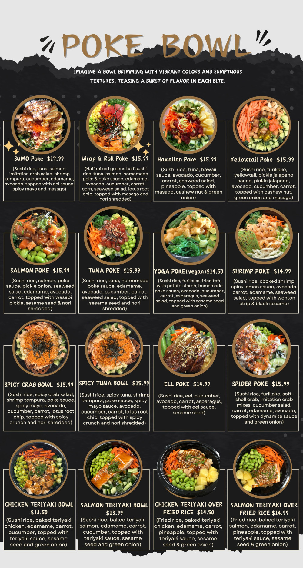 Menu, page 6
