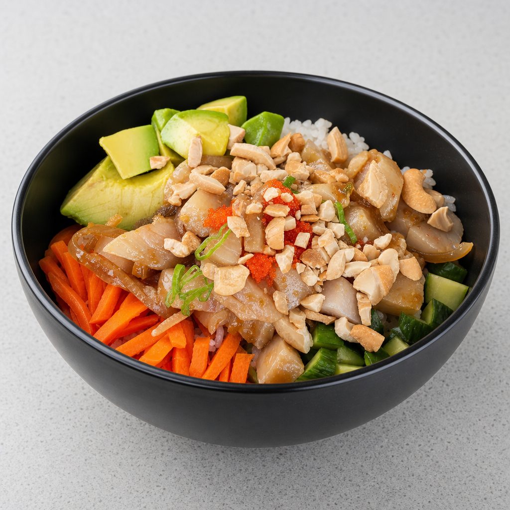 Yellowtail Poke.