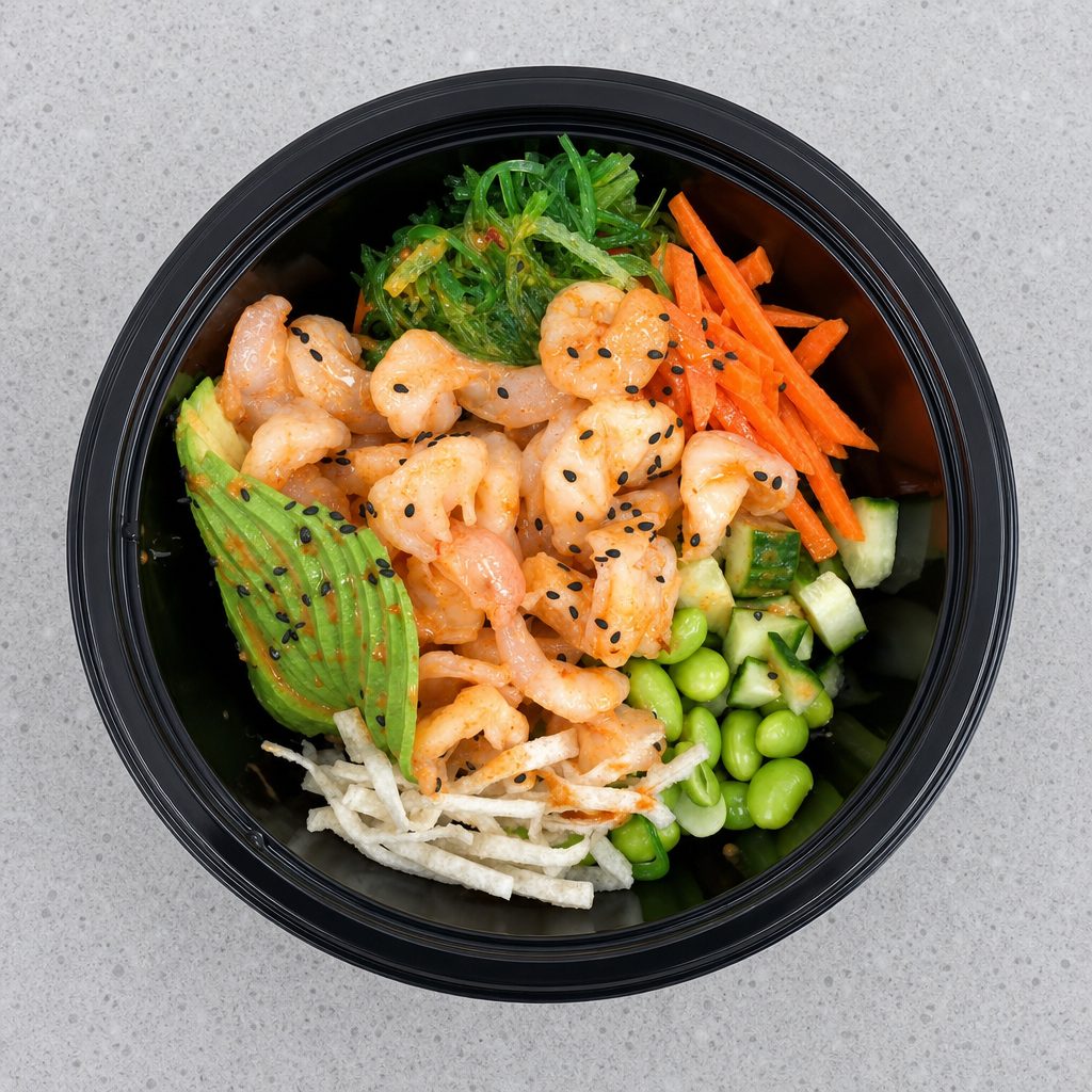 Shrimp Poke.