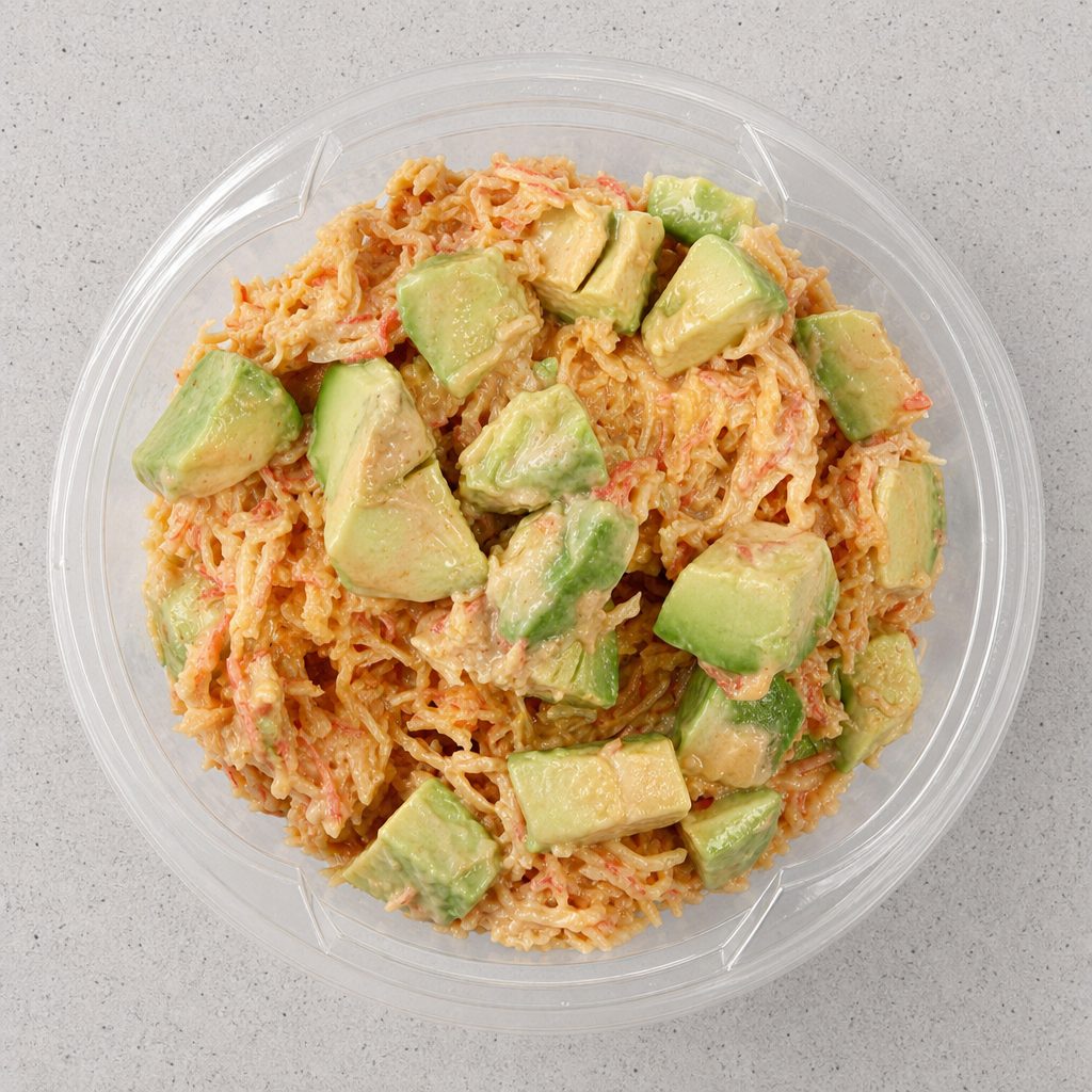 Avocado Crab Salad.