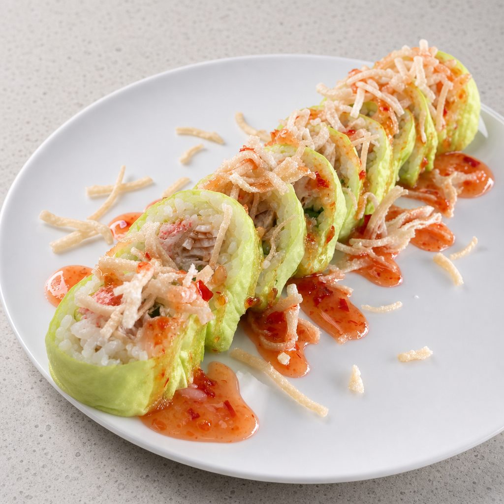 Yellowtail Tempura Roll.