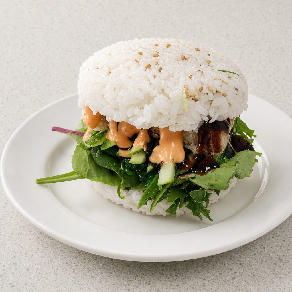 Tofu Burger.