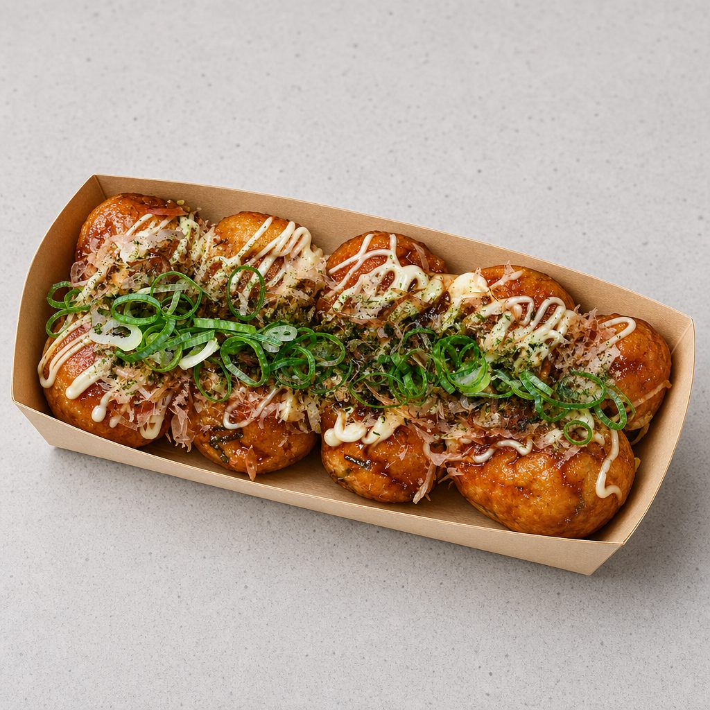 Takoyaki (4pcs).