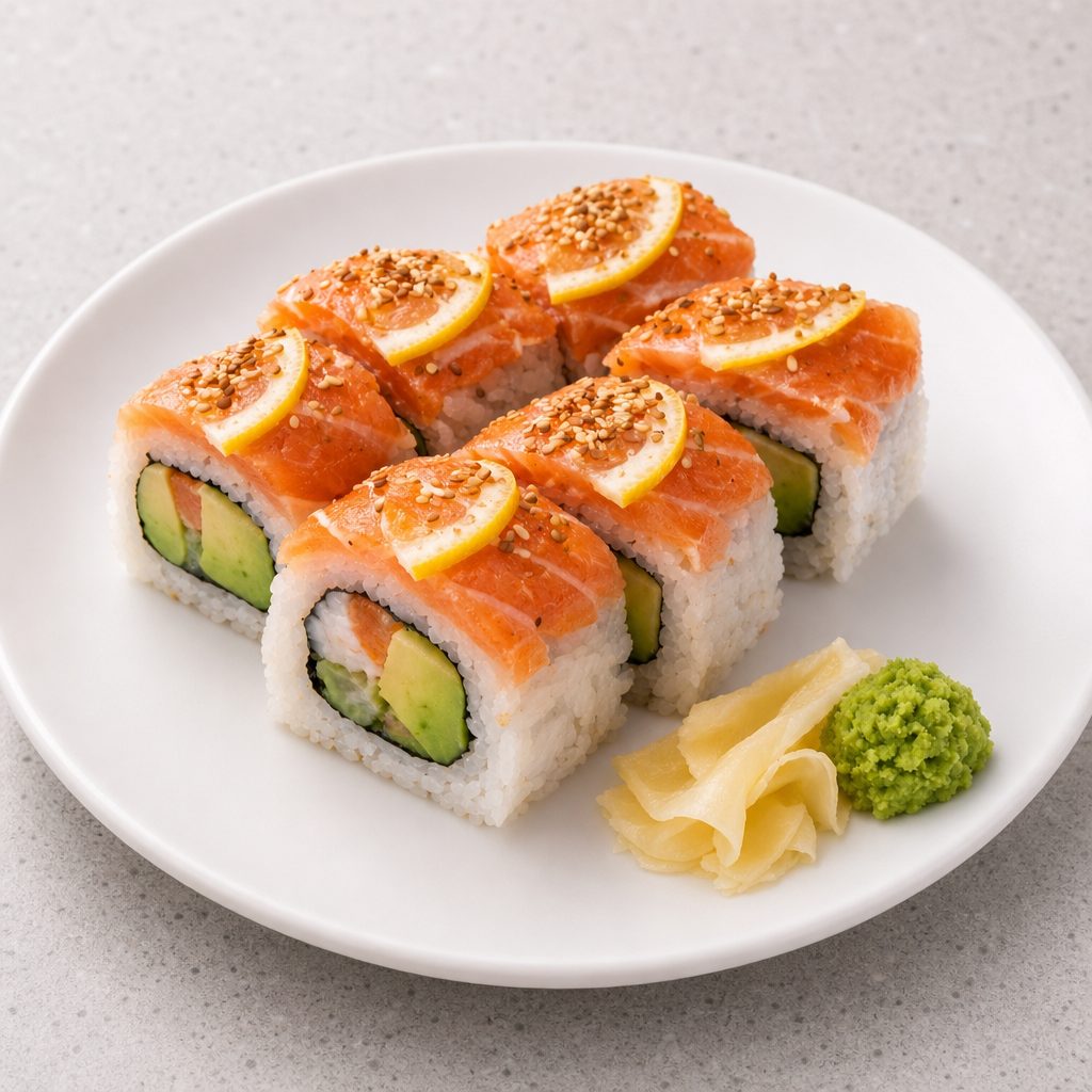 Special Salmon Roll.
